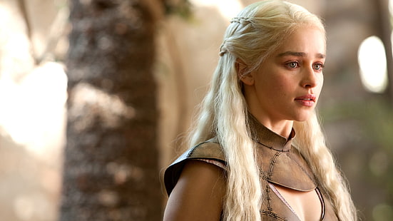 Mãe de dragões personagem de Game of Thrones, Khaleesi, Emilia Clarke, Daenerys Targaryen, HD, HD papel de parede HD wallpaper