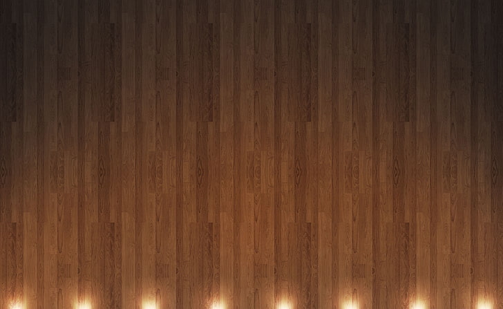 Madera iluminada, pared de madera marrón, Aero, Creativa, Madera, Iluminada, Fondo de pantalla HD