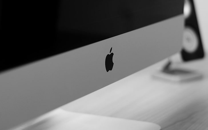 Apple logo, imac, apple, computer, brand, logo, HD wallpaper