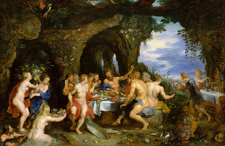 immagine, Peter Paul Rubens, mitologia, Jan Brueghel il vo, Holiday Ahela, Pieter Paul Rubens, Sfondo HD