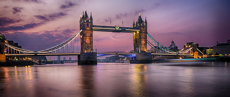London Bridge o zmierzchu, tower bridge, tower bridge, Tower Bridge, świt, London Bridge, zmierzch, London Bridge, Tamiza, poranek, słynne miejsce, tamiza, architektura, most - sztuczna konstrukcja, londyn - Anglia, wielka brytania, rzeka, anglia, noc, pejzaż miejski, miasto, scena miejska, Tapety HD HD wallpaper
