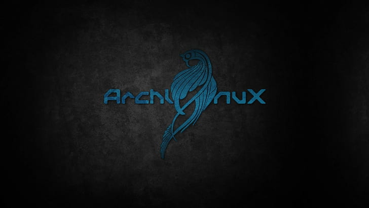 Linux, Arch Linux, High Tech, Fond noir, logo archnux, linux, arch linux, haute technologie, fond noir, Fond d'écran HD