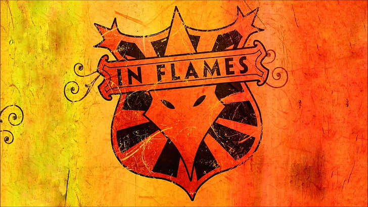In Flames illustration, In Flames, mascota, mascota de la banda, Jesterhead, death metal melódico, metal alternativo, heavy metal, banda de metal, música rock, música metal, bandas de rock, Fondo de pantalla HD