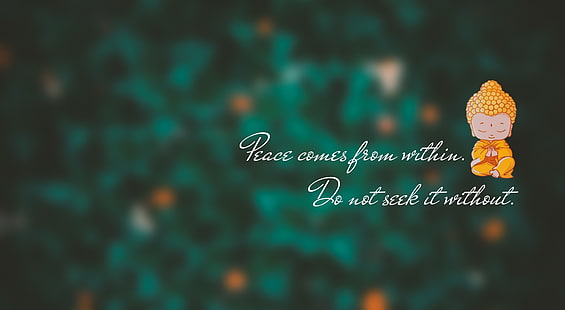 Quotes, Artistic, Typography, Peace, HD wallpaper HD wallpaper