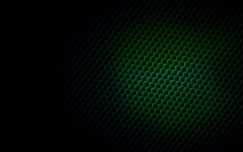 黒と緑のハニカムデジタル壁紙、色、テクスチャ、パターン、スケール、暗い、影、 HDデスクトップの壁紙 HD wallpaper