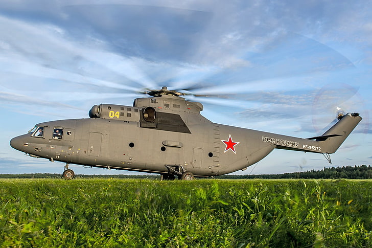 Mil Mi-26, armia rosyjska, pojazd, samolot wojskowy, Tapety HD