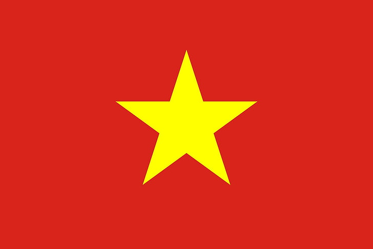 2000px Flagge, Vietnam Svg, HD-Hintergrundbild