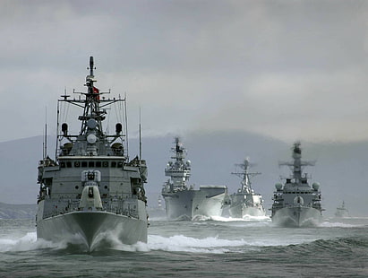 nave da guerra, militare, veicolo, nave, Sfondo HD HD wallpaper