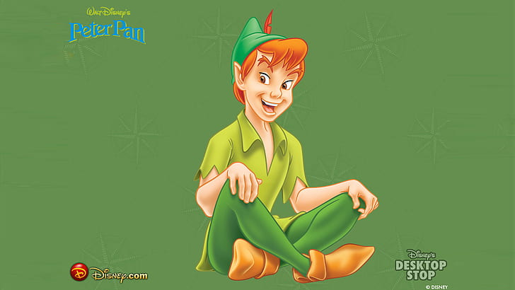 Walt Disney Peter Pan Green Desktop Background Hd 1920×1080, HD wallpaper