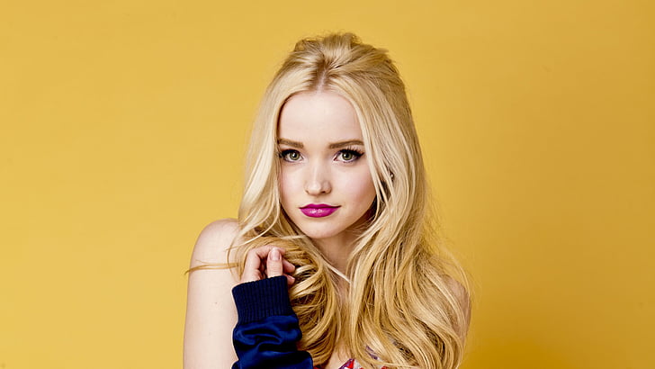 woman with blonde hair, Dove Cameron, HD, 4K, HD wallpaper