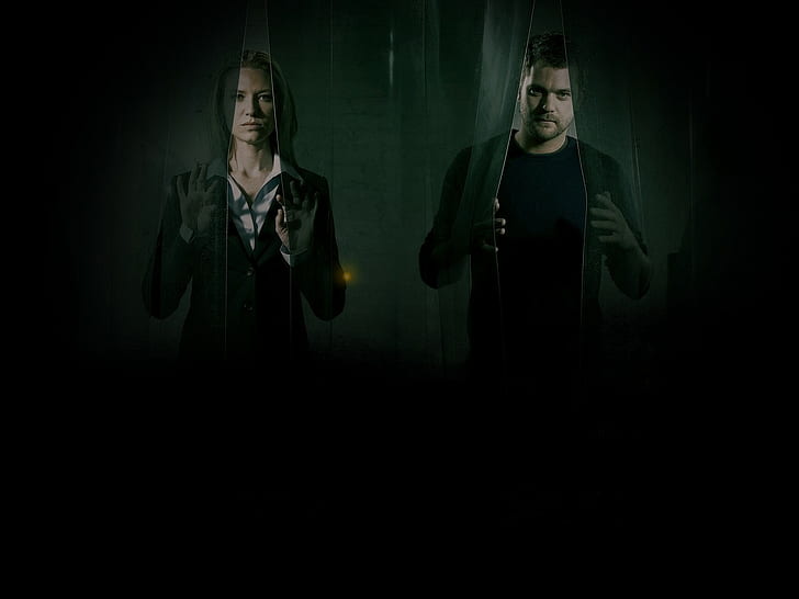 Fringe (Fernsehserie), Anna Torv, Joshua Jackson, HD-Hintergrundbild