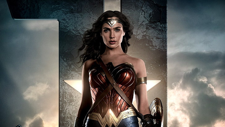 Gal Gadot sebagai Wonder Woman, Justice League, Justice League (2017), Wonder Woman, Gal Gadot, Wallpaper HD