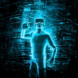 Technologie der virtuellen Realität, HD-Hintergrundbild HD wallpaper