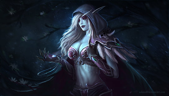 Sylvanas Windrunner, Videospiele, Warcraft, World of Warcraft, Spaltung, HD-Hintergrundbild HD wallpaper