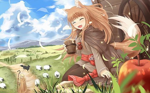 Holo, Spice und Wolf, Okamimimi, HD-Hintergrundbild HD wallpaper