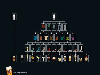 diagram illustration, beer, humor, HD wallpaper HD wallpaper