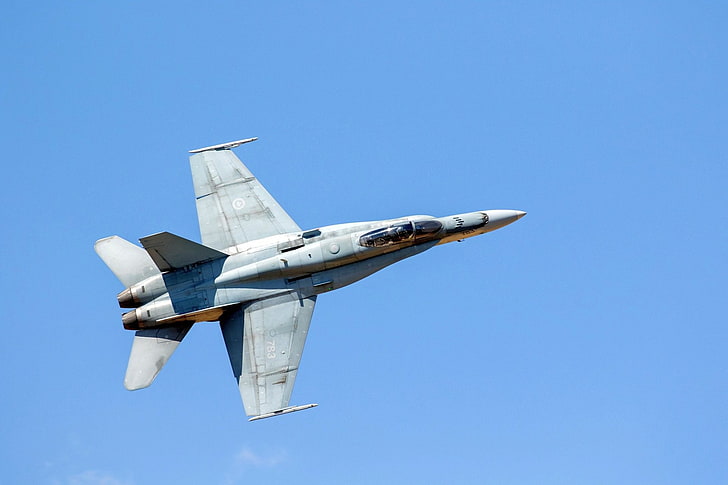Jet Fighters, McDonnell Douglas CF-18 Hornet, Aircraft, Jet Fighter, Warplane, HD wallpaper