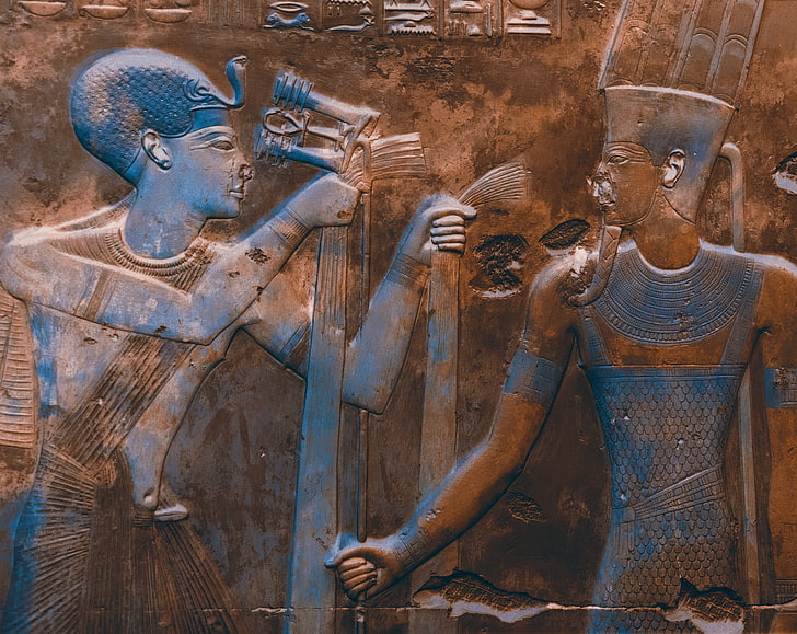 Abydos, Vintage, Egito, Templo, antigo, nikon, mais antigo, d800, tamron, nikond800, abydos, focal, comprimento, seti, suhaj, tamron240700mmf28, cidades, 1125sec, iso6400, focallength48mm, templeofsetii, HD papel de parede