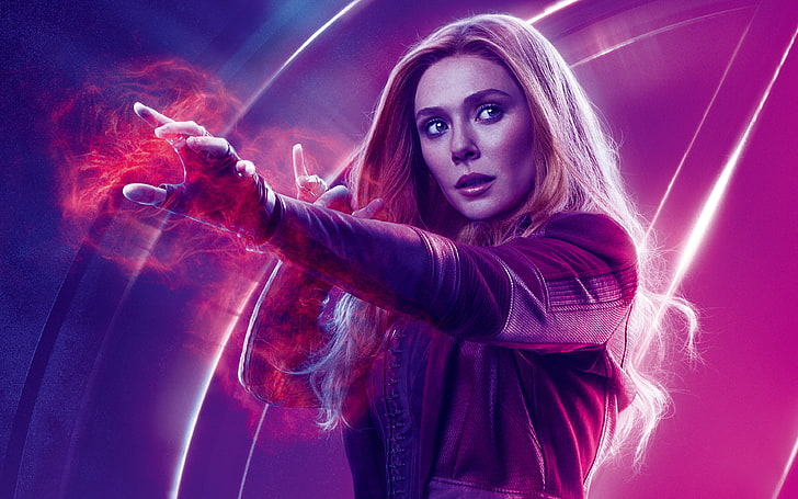 Wanda Maximoff, Scarlet Witch, 4K, Elizabeth Olsen, Avengers: Infinity War, HD  wallpaper | Wallpaperbetter