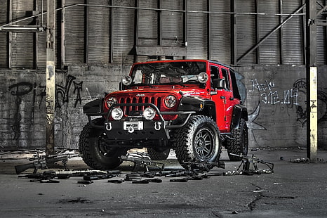 jeep wrangler-rubicon-, Sfondo HD HD wallpaper