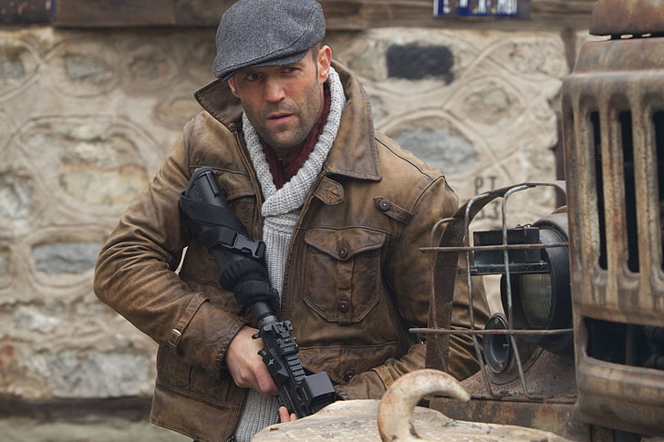 The Expendables, The Expendables 2, Jason Statham, Lee Christmas, Sfondo HD