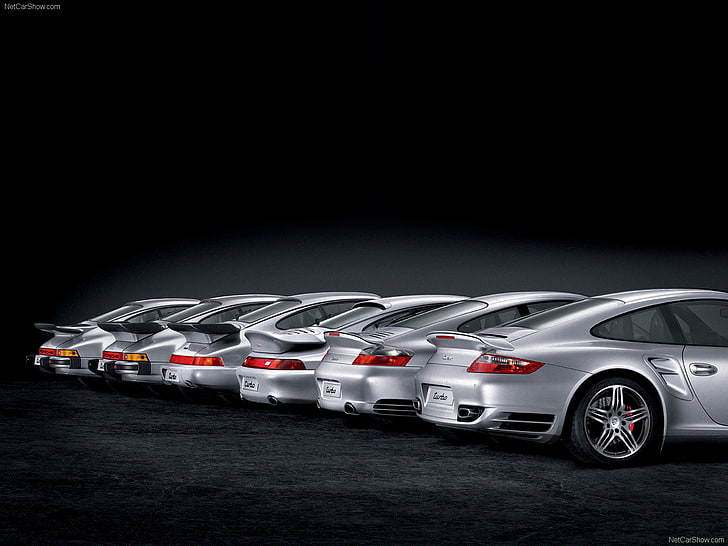 2007, 911, 930, 964, 993, 996, 997, все, мки, модели, porsche, turbo, HD обои