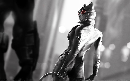 Batman Arkham City Catwoman HD, video oyunları, batman, şehir, arkham, catwoman, HD masaüstü duvar kağıdı HD wallpaper