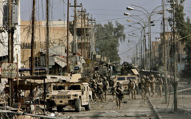 Guerras, Guerra do Iraque, HD papel de parede