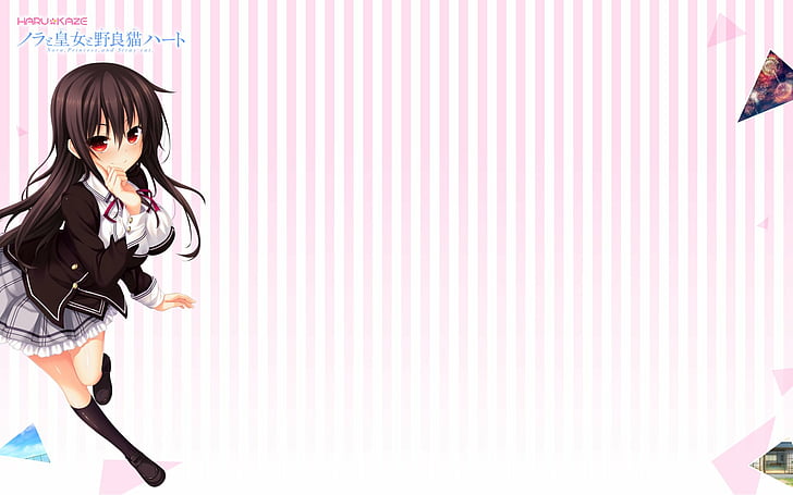 Anime, Nora to Oujo to Noraneko Heart, Kuroki Michi, HD wallpaper