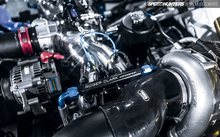 Subaru WRX STI Race Car Engine Turbo HD, автомобили, авто, гонки, двигатель, субару, wrx, ​​sti, turbo, HD обои