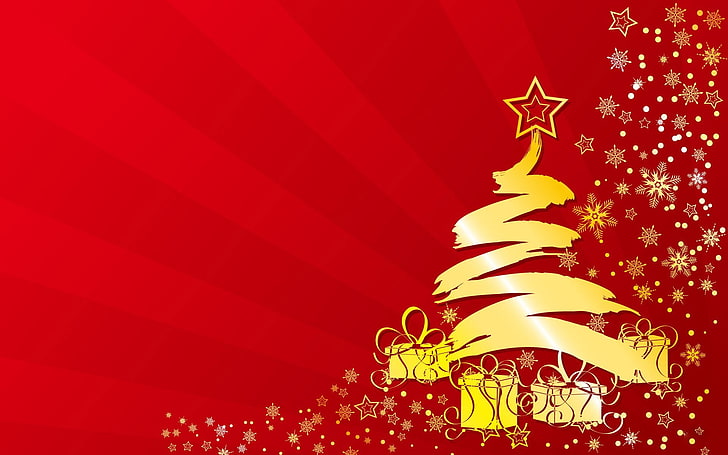 holiday, Christmas ornaments, HD wallpaper