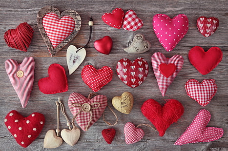 Herzen, Liebe, Feier, Valentinstag, HD-Hintergrundbild HD wallpaper