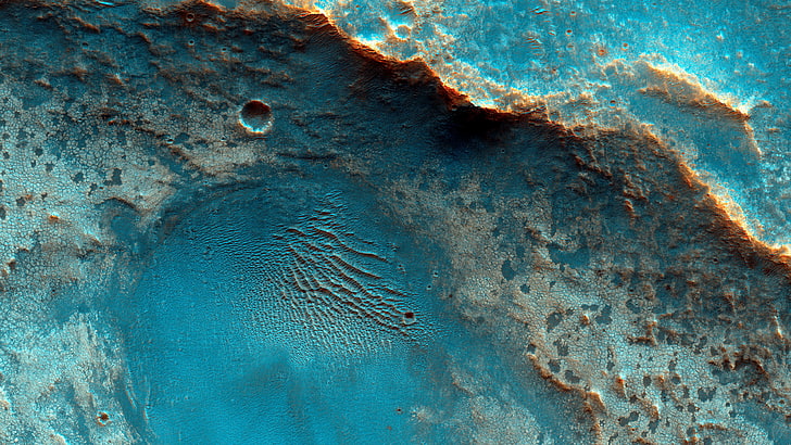 Mars, dune, landscape, NASA, HD wallpaper