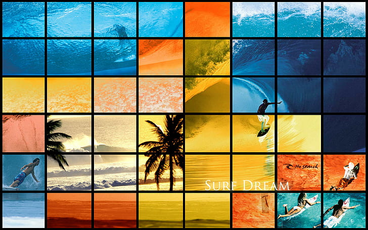 Surf Dream, dream, surf, creative and graphics, HD wallpaper