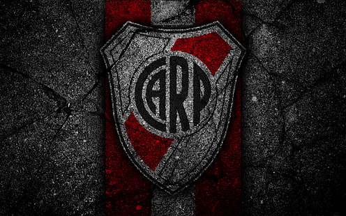 Fútbol, ​​Club Atlético River Plate, Logo, Fondo de pantalla HD HD wallpaper