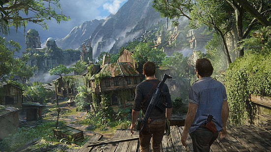 uncharted 4, gry, gry pc, gry ps, gry xbox, Tapety HD HD wallpaper