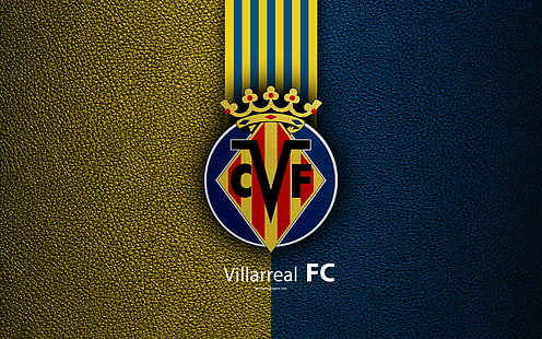 Fútbol, ​​Villarreal CF, emblema, logotipo, Fondo de pantalla HD HD wallpaper