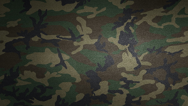 simple background, camouflage, pattern, HD wallpaper