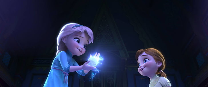 Movie, Frozen, Anna (Frozen), Elsa (Frozen), Frozen (Movie), HD тапет