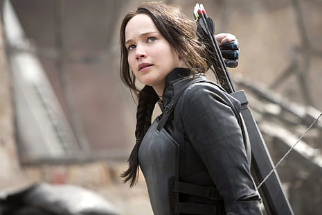 The Hunger Games, The Hunger Games: Mockingjay - Part 1, Jennifer Lawrence, Katniss Everdeen, Sfondo HD HD wallpaper