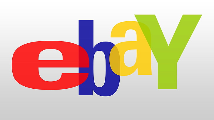 eBay логотип, eBay, аукцион, интернет, магазин, HD обои