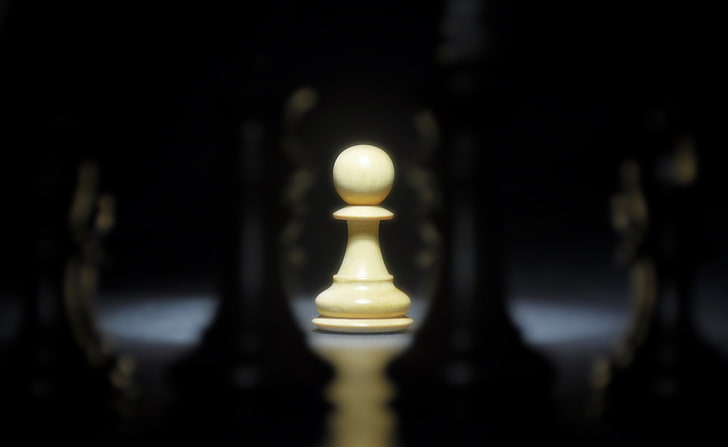 Peón tablero de ajedrez, pieza de ajedrez peón beige, juegos, ajedrez, juego, peón, Fondo de pantalla HD