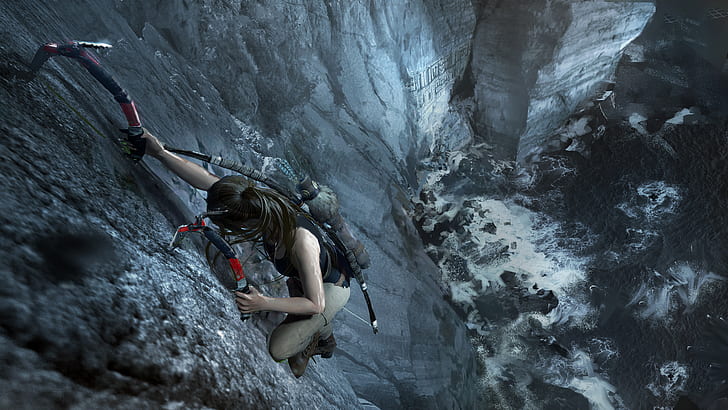 Shadow of the Tomb Raider, Tomb Raider, spel, hd, 4k, 2018-spel, lara croft, 5k, HD tapet