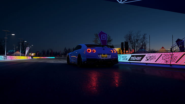 Forza Horizon 4, Nissan GTR, Nissan Skyline GT-R R35, Nissan, Wallpaper HD