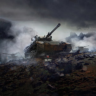 World of Tanks: Blitz, tanque del ejército blitz, Wargaming Net, WG, World of Tanks, World of Tanks: Blitz, Blitz, WoT: Blitz, WoTB, Leopard 1, Fondo de pantalla HD HD wallpaper