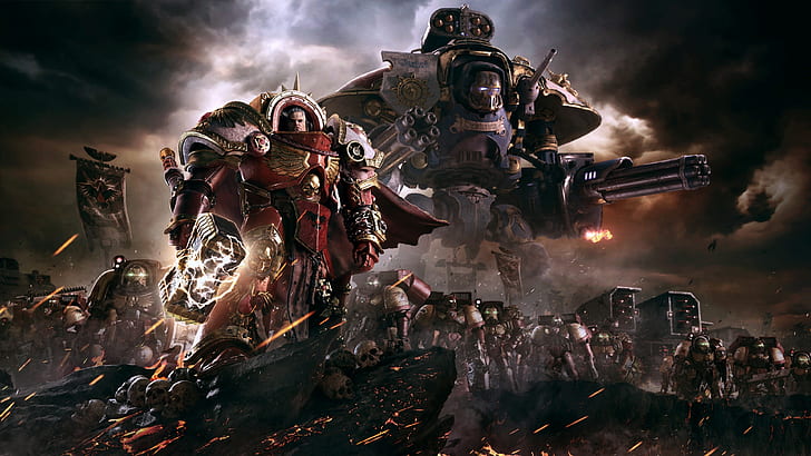 warhammer 40000 dawn of war iii, robots, Games, HD wallpaper