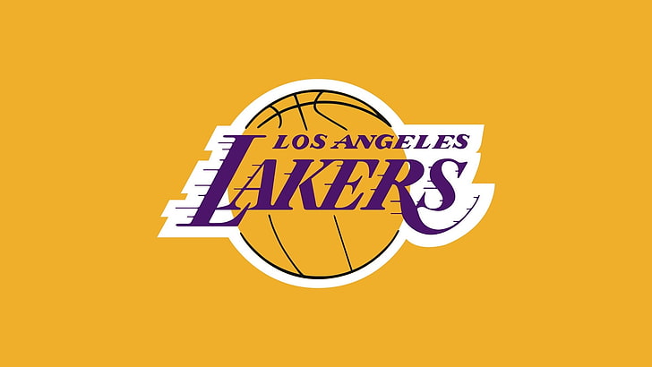 โลโก้ทีม Los Angeles Lakers โลโก้บาสเกตบอลลอสแองเจลิสเลเกอร์ส, วอลล์เปเปอร์ HD