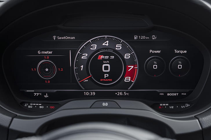 Audi RS 3, 2018 Audi Audi RS3 седан, легковой автомобиль, HD обои