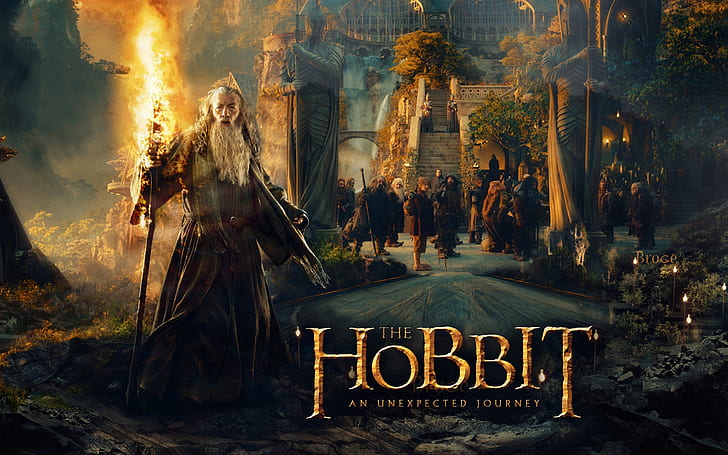 El hobbit: un viaje inesperado, hobbit, inesperado, viaje, Fondo de pantalla HD