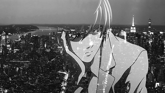 Yagami Light, аниме момчета, Death Note, картина в картина, HD тапет HD wallpaper
